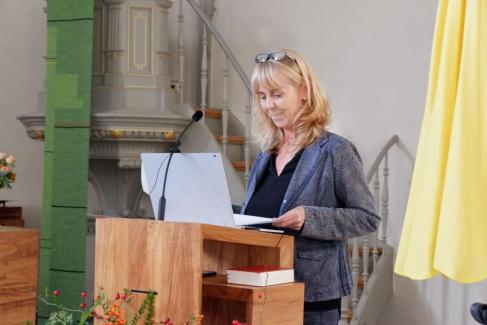 Stefanie Sohns, 1. Vorsitzende. Bild: Annette Neuert-Widmann.