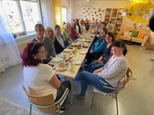 Frühstück. Bildrechte: Annette Neuert-Widmann.