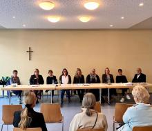Mitgliederversammlung 2024. Foto: Raphaela Haring, Hospizdienst Leimen-Nussloch-Sandhausen.